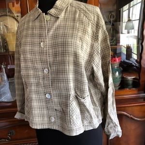 Vintage Tencel jacket by White House